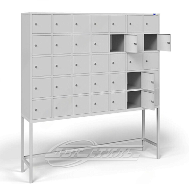 Шкаф абонентский на подставке 600 (35 ячеек).  �2